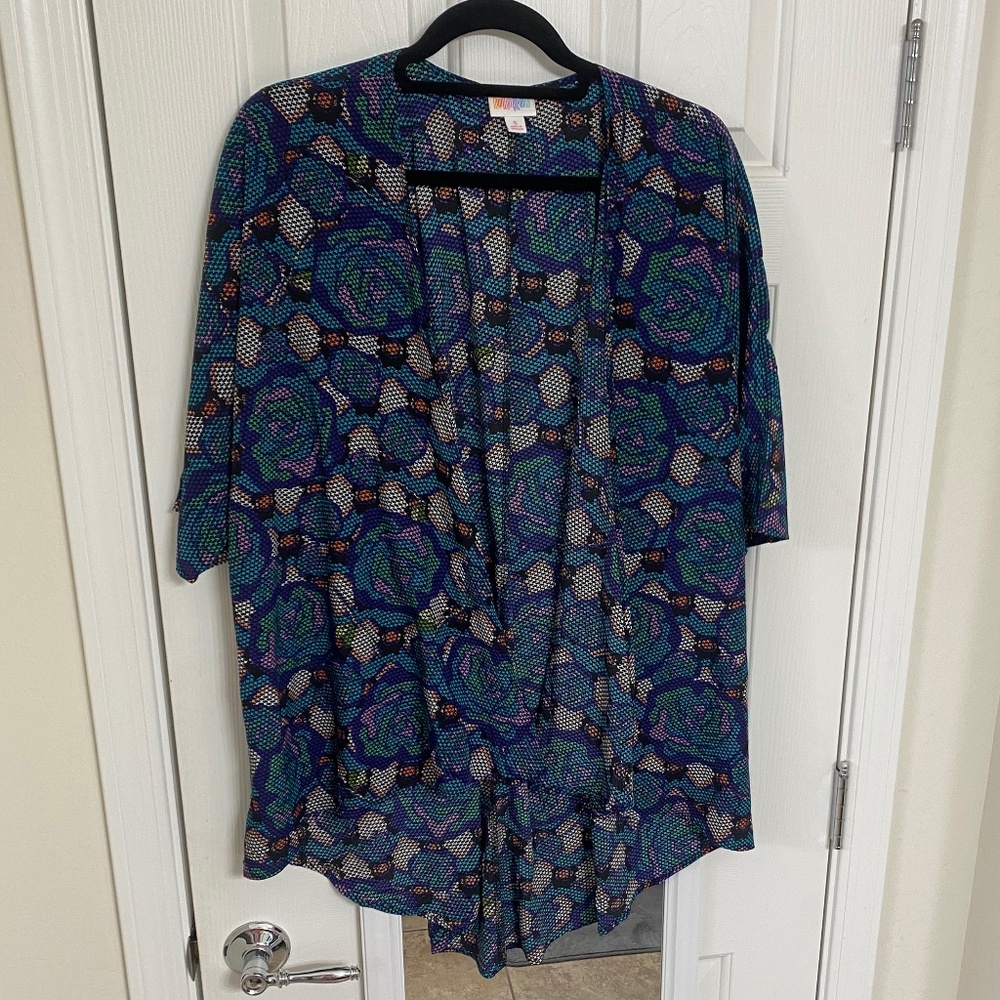 Like New - LulaRoe Lindsay Kimono (S)